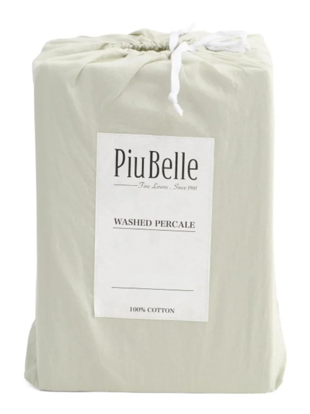 PIUBELE Made In Portugal Stone Washed Sheet Set
